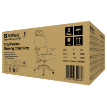 „Sandberg 640-96 ErgoFusion“ žaidimų kėdė Pro