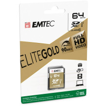 Emtec SDXC 64GB UHS-I U1 EliteGold Emtec SDXC 64GB UHS-I U1 EliteGold