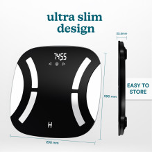 Homedics SCL-BC145-BK3R Essentials kūno analizatoriaus svarstyklės