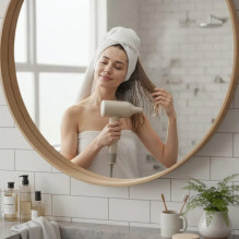 Lovio LVHD001PK Hair Dryer With Ionization AirFlow