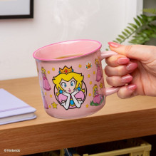 Paladone Super Mario Princess Peach Heat Change Mug Paladone Super Mario Princess Peach Heat Change Mug