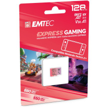 „Emtec SDXC 128GB Express Gaming UHS-I V30 A1“ atmintis „Emtec SDXC 128GB Express Gaming UHS-I V30 A1“ atmintis