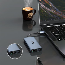 Hawk HW-HUB1101 11in1 adapteris USB-C