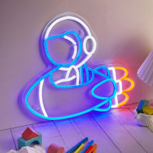 Manta SNL90MT Style Neon Lights ASTRONAUT ON RAKETA