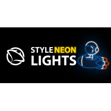 Manta SNL90MT Style Neon Lights ASTRONAUT ON RAKETA