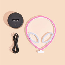 Manta SNL86PK Style Neon Lights UFO Pink