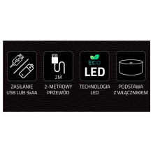 Manta SNL86PK Style Neon Lights UFO Pink