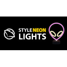 Manta SNL86PK Style Neon Lights UFO Pink