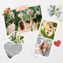 „Kodak Mini Shot 2 Era“ momentinis fotoaparatas ir spausdintuvas, juodas