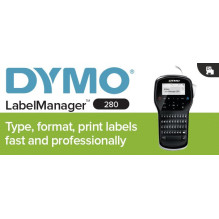DYMO LabelManager 280 etikečių spausdintuvas, terminio pernešimo, D1 QWERTY