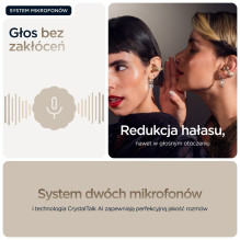 „Motorola Moto Buds Loop“ belaidės ausinės su ausų segtuku, skirtos skambučiams / muzikai / sportui / kasdieniam naudoji