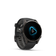 „Garmin fenix 8“ 3,3 cm (1,3 colio) AMOLED 43 mm Skaitmeninis 416 x 416 pikselių Jutiklinis ekranas Juodas „Wi-Fi“ GPS (