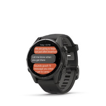 „Garmin fenix 8“ 3,3 cm (1,3 colio) AMOLED 43 mm Skaitmeninis 416 x 416 pikselių Jutiklinis ekranas Juodas „Wi-Fi“ GPS (