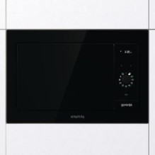 Gorenje BM235G1SYB įmontuojama mikrobangų krosnelė, 23 l, 900 W, juoda