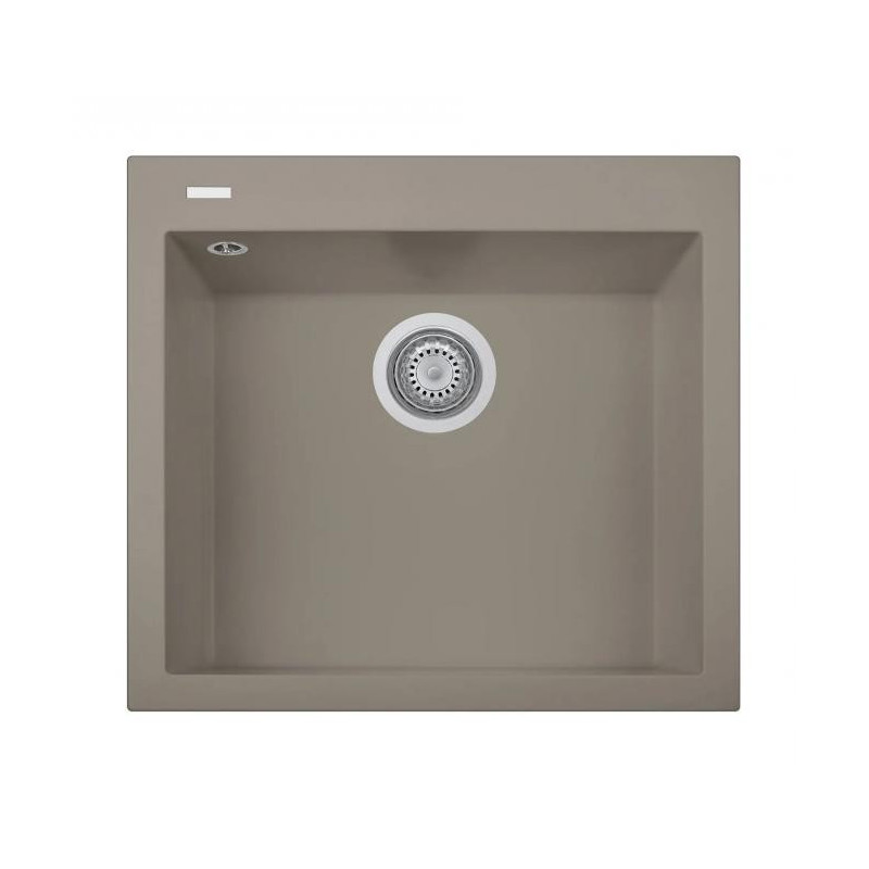 Stone sink Plados-Telma CUBE ON5610 14MQ Holy brown concrete color