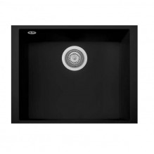 Stone sink Plados-Telma CUBE Undermount ON5610ST N6 Deep black