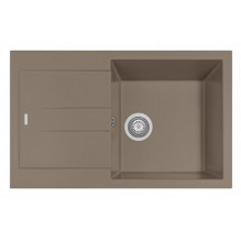 Stone sink Plados-Telma Amanda AM7810 54TG Truffle color