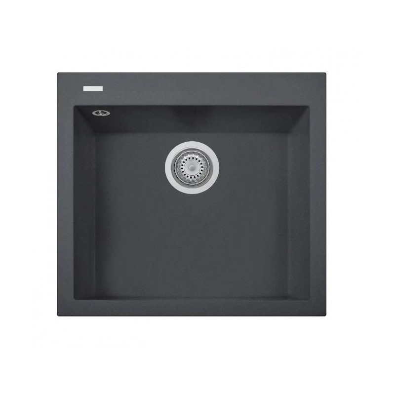 Stone sink Plados-Telma CUBE ON5610 N4 Dark gray color