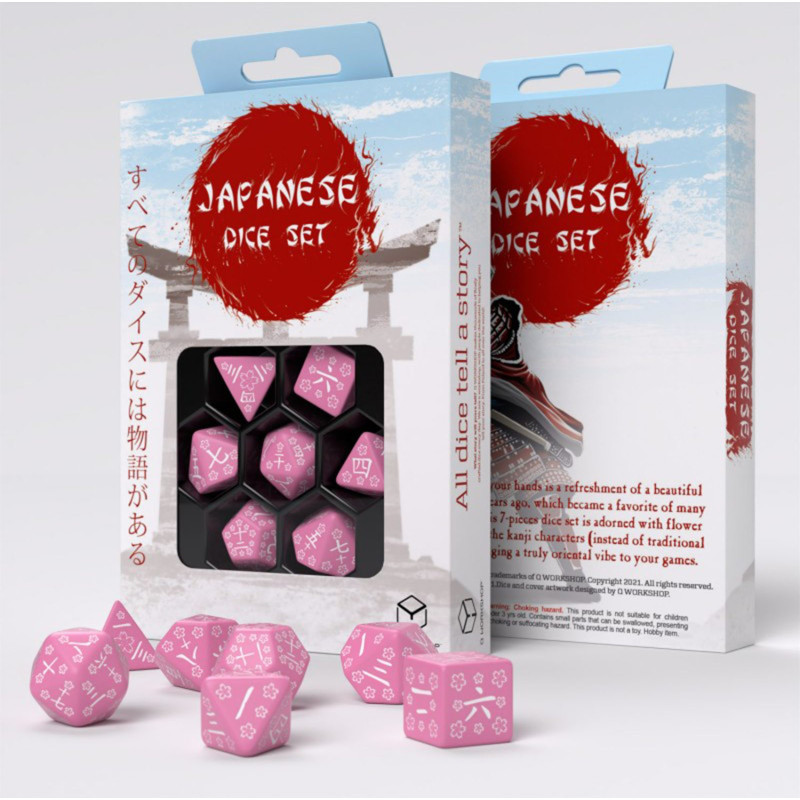 Japanese Sweet Spring Memory Dice Set