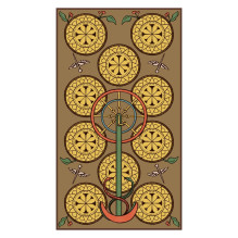 Lo Scarabeo Symbolic Tarot Of Wirth Mini - Pocket Size Cards