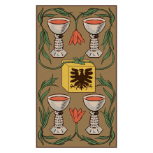 Lo Scarabeo Symbolic Tarot Of Wirth Mini - Pocket Size Cards