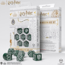 Harry Potter. Slytherin Modern Dice Dice Set (Green Color)