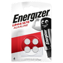 Battery - Energizer LR44 / A76 Alkaline 1.5V 4-pcs.