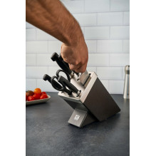 Virtuvinių Peilių Rinkinys - Zwilling Four Star 7 Vnt. Pilkas