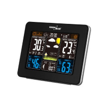 Meteorologinė Stotelė - Greenblue 46004 Juoda Baterija