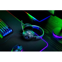 Ausinės - Razer Kraken V3 X Laidinės Žaidimų Ausinės USB Type-A - Juoda