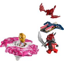 Toy Set - LEGO NINJAGO 71824 Sora's Dragon Spinjitzu Spinner 56 Pieces 2 Figures