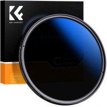 Camera filter - KF Concept Nano-C HMC Fader ND2-400 52mm gray filter