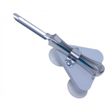 Skustuvas - Ergonomiškas Nerūdijančio Plieno Vienos Rankos Dizainas