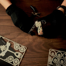 Kortelių Dėklas - Perfecto Time For Machine Nerūdijančio Plieno Vizitinių Kortelių Laikiklis