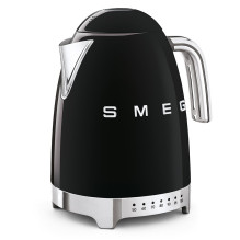 Electric Kettle - SMEG KLF04BLEU 1.7L 7 Temperature Settings 360° Swivel Base Black