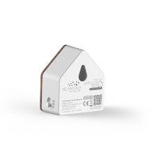 Zwitscherbox Satellite Wind Chimes sound box - nesting box (Oak wood color)