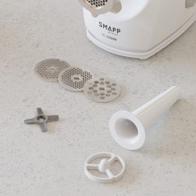 Meat Grinder - SMAPP 490.8 2200W Single Speed with Accessories White