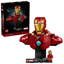Constructor - LEGO MARVEL 76327 Iron Man MK4 Bust 436 Parts 170mm