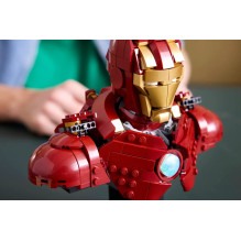 Konstruktorius - LEGO MARVEL 76327 Iron Man MK4 Biustas 436 Detalės 170mm