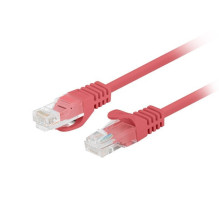 Network Cable - Lanberg Patchcord Cat.6 UTP 1.5m 250MHz 10000Mbit/s Red