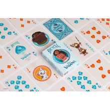 Žaidimų Kortos - Disney Vaiana Bicycle Kaladė 52 Kortos su Džokeriais