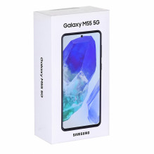Mobilusis telefonas - Samsung Galaxy M55 M556 5G, 8GB RAM, 256GB, 50MP Kamera, Tamsiai Mėlynas