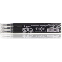 Writing Instruments - Pilot Frixion Ink Refill Set 3x Black Ink BLS-FR7-B-S3