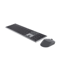 Keyboard and Mouse - Dell KM7321W Wireless Bluetooth QWERTY 7-button Optical Gray