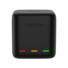 Kameros Pakrovėjas - TELESIN GP-BCG-901 GoPro HERO 9 / 10 / 11 / 12 USB-C 3 Baterijoms