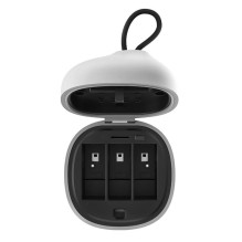 Kameros Pakrovėjas - Telesin GP-BTR-904 Trijų Kanalų Pakrovėjas GoPro HERO 9 / 10 / 11 / 12