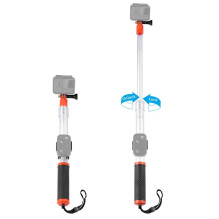 Action Camera Accessory - Telesin GP-MNP-T01 Floating Pole 36-62cm Non-Slip Mount