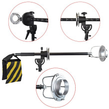 Apšvietimo Įranga - MITOYA INTENSE Zoom-Focus Trumpas 90 cm Laikiklis Bowens