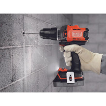 Tool - BLACK+DECKER 18V BCD383D2TA Drill / Motor 45 N m Lithium-ion
