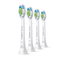Electric toothbrush head - Philips Optimal White HX6064 / 87 4 pcs. medium bristles